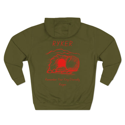 RYKER Christian Red Letters Hoodie