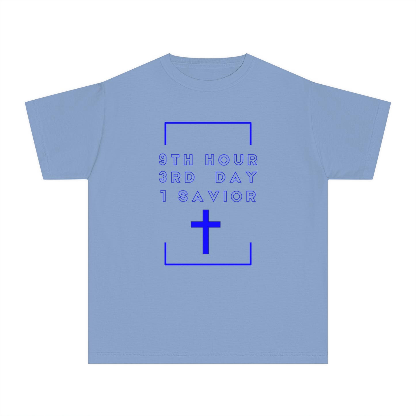 Youth 931 Christian Blue Letters