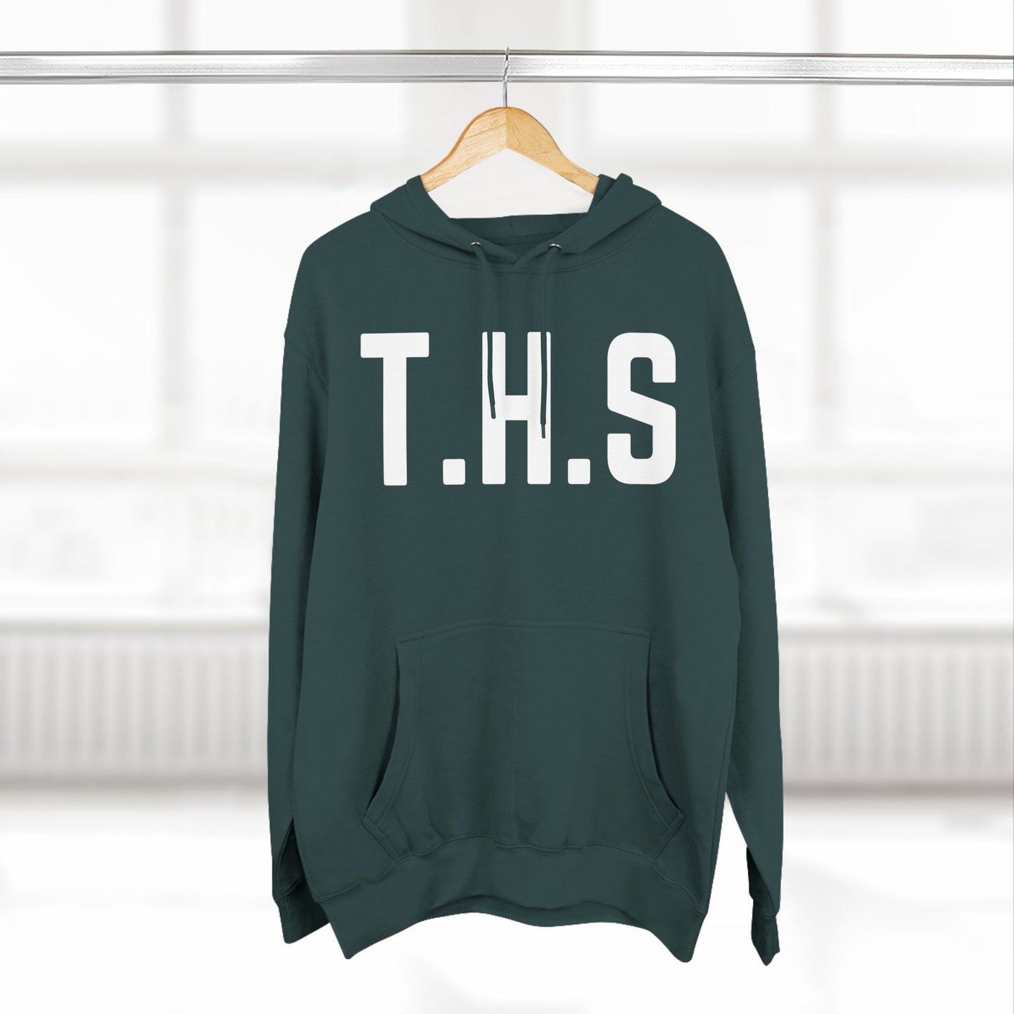 Adult T.H.S Trusting His Spirit Specialty Hoodie White Letters