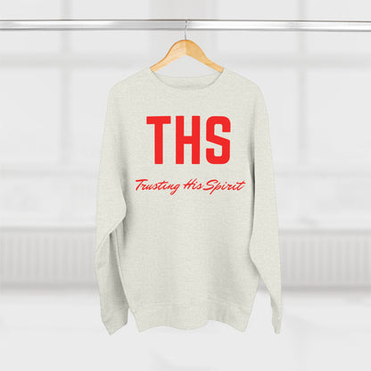 Adult THS Christian Red Letters Crewneck