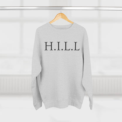 Hill Christian Black Words Crewneck