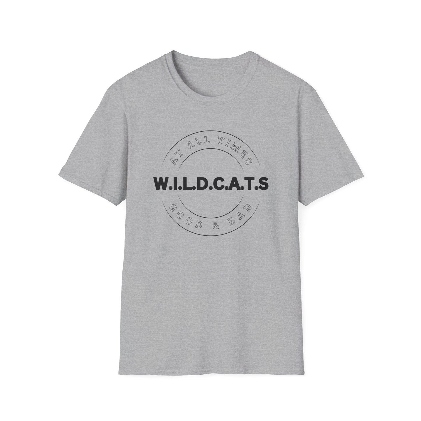 Wildcats Christian Black Letters & Picture