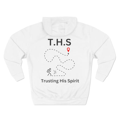 Adult T.H.S Trusting His Spirit Specialty Hoodie Black Letters