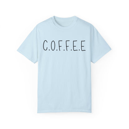 Specialty Adult Coffee Christian Blue Words & Men Image