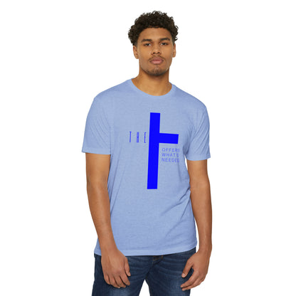 T-Town Blue Cross & Letters Blended